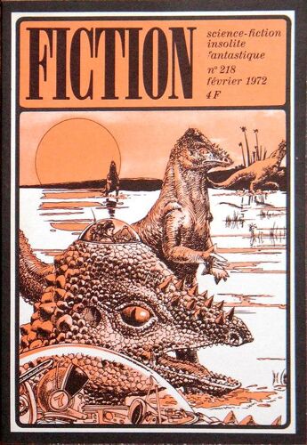 Fiction N° 218 - Les Operateurs Humains - Les Adaptes - Toutes Les Couleurs Du Noir - La Cameleone