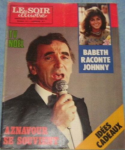 Le Soir Illustré  N° 1981 : Charles Aznavour / Johnny Hallyday