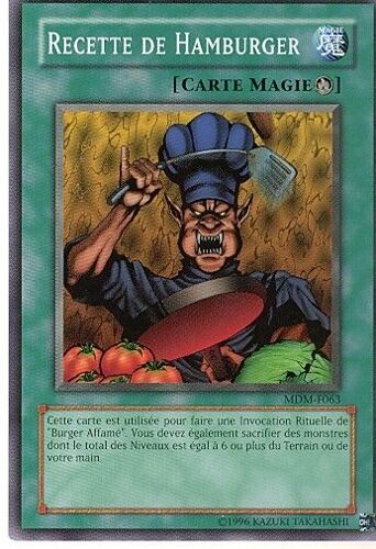 Recette De Hamburger Mdm-F063