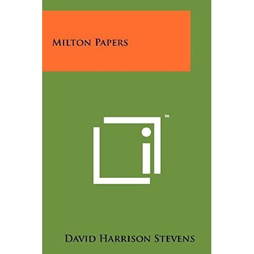 Milton Papers