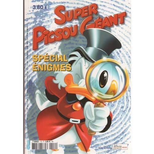 Super Picsou Géant N° 112 : Spécial Enigmes