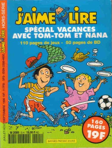 J'aime Lire Spécial Vacances Avec Tom-Tom Et Nana Hors-Série N° 5