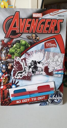 Marvel Avenger Coloriage 3d