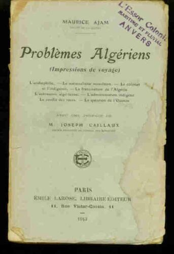 Problemes Algériens