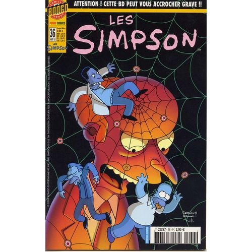 Les Simpson N° 36 - Attention ! Cette Bd Peut Vous Accrocher Grave !!