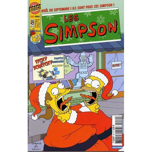 Les Simpson 49  N° 49 : Noel En Septembre ! Ils Sont Fous Ces Simpson !