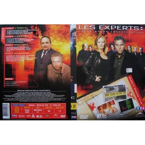 Les Experts  Saison 2 Épisodes  17,18,19,20 + Bonus