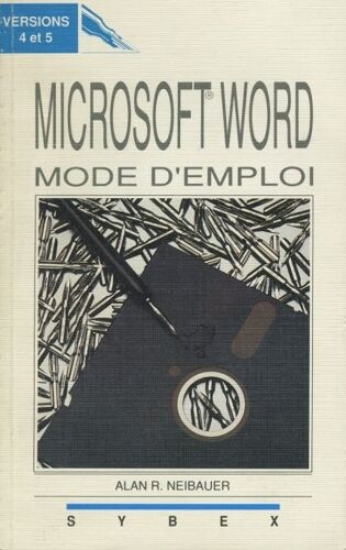Word 4 Et 5, Mode D'emploi