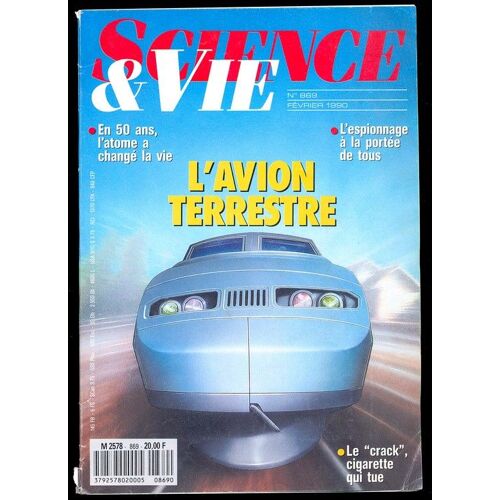 Science Et Vie  N° 869 : L'avion Terrestre