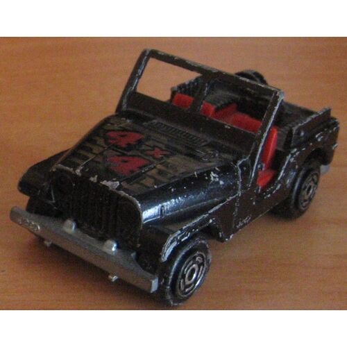 Jeep Majorette N°268 Ech 1/54-Majorette