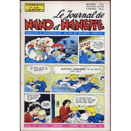 Le Journal De Nano Et Nanette  N° 239