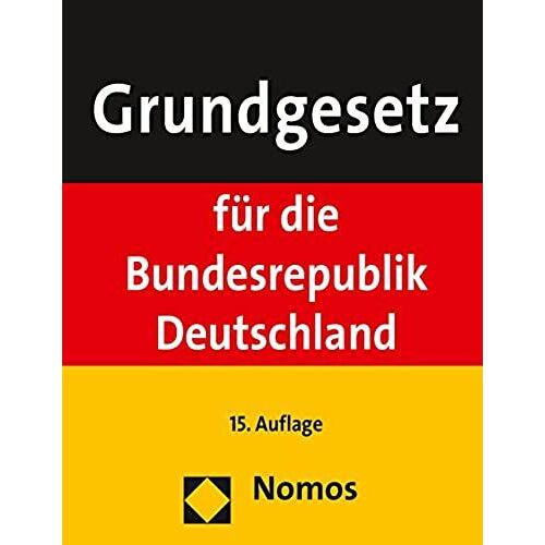 Grundgesetz (Gg) Für Die Bundesrepublik Deutschland