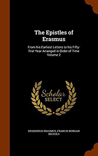 The Epistles Of Erasmus