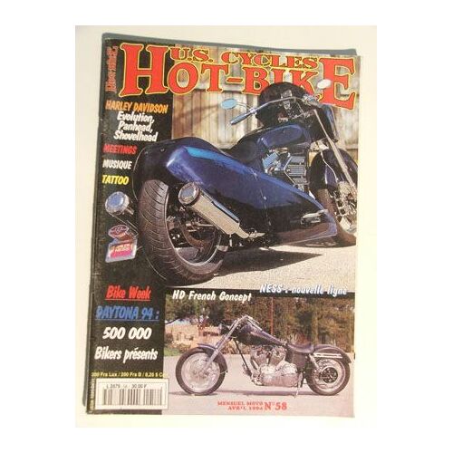 U.S. Cycle Hot-Bike N° 58 - Avril 1994