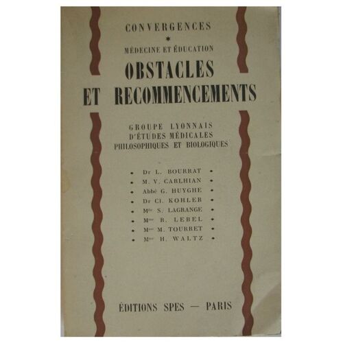 Obstacles Et Recommencements