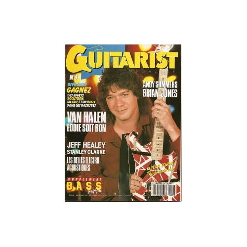 Guitarist Magazine  N° 4 : Van Halen Eddie Soit Bon