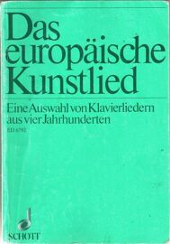 Das Europäische Kunstlied - Ed 6792
