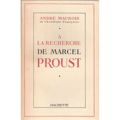 A La Recherche De Marcel Proust