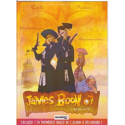 Dossier De Presse / Livret Promotionnel - James Boon 07 Tome 1  N° 0 : Les 14 Premières Pages De L'album