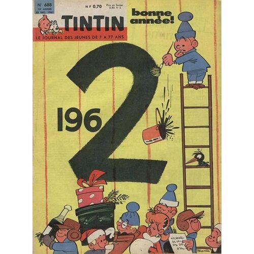 Tintin N° 688 Du 28/12/1961