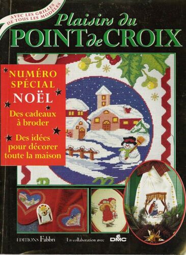 Plaisirs Du Point De Croix  N° 1 : Special Noel Des Cadeaux A Broder