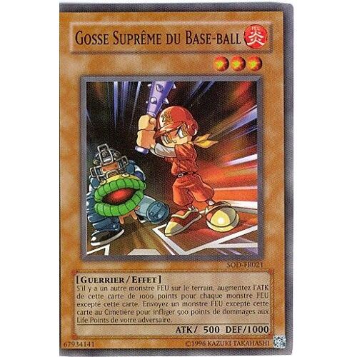 Gosse Supême Du Base-Ball 1ère Édition Sod-Fr021