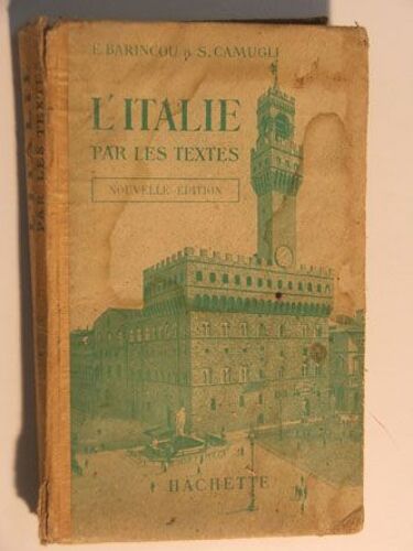 L Italie Par Les Textes