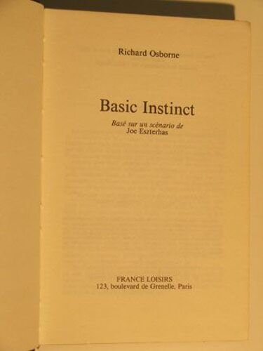 Basic Instinct