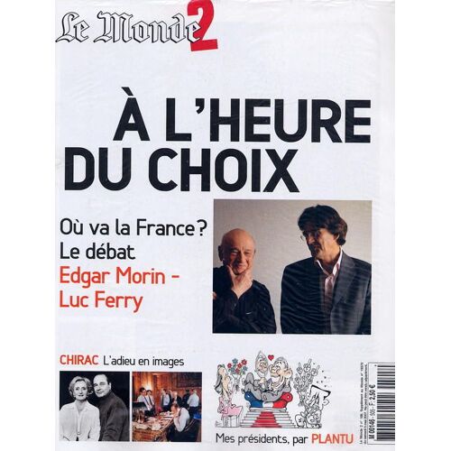 Le Monde 2  N° 168 : A L'heure Du Choix