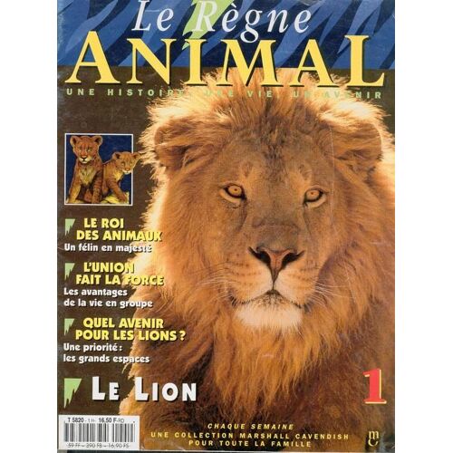 Le Regne Animal N° 01 : Le Lion