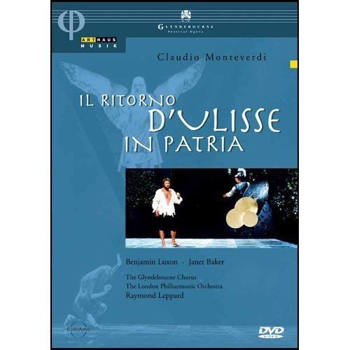 Monteverdi - Il Ritorno D'ulisse In Patria / Benjamin Luxon, Janet Baker, Robert Lloyd, Richard Lewis, Anne Howells, Raymond Leppard, Glyndebourne Opera