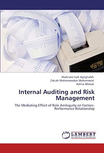Internal Auditing And Risk Management