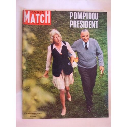 Paris Match  N° 1050 : Pompidou Président 24 Heures Du Mans. Le Clan Kennedy