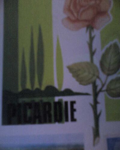 Feuillet Philatelique Cef "Picardie"N°326s