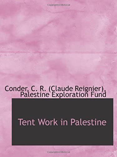 Tent Work In Palestine