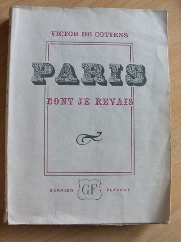Paris Dont Je Rêvais