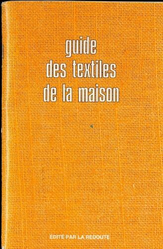 Guide Des Textiles De La Maison