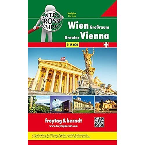 Wien Großraum Riesenatlas, Städteatlas 1:15.000