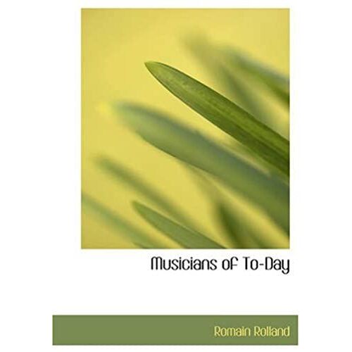 Musicians Of To-Day