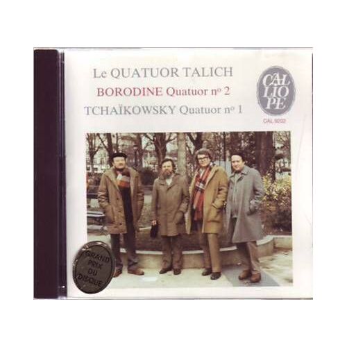Borodine Quatuor N°2 Et Tchaikowsky Quatuor N°1