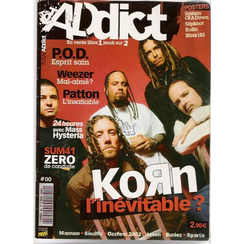 Total Addict N° 00  N° 0 : Korn L'inévitable?