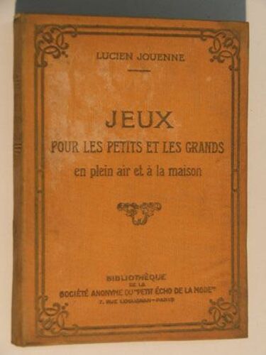 Jeux Pour Les Petits Et Les Grands En Plein Air Et À La Maison