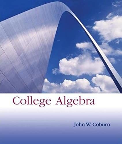 College Algebra With Mathzone Annotated