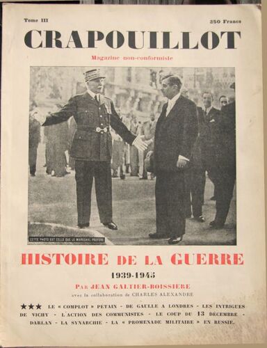 Crapouillot N° 3 : Histoire De La Guerre 1939-1945