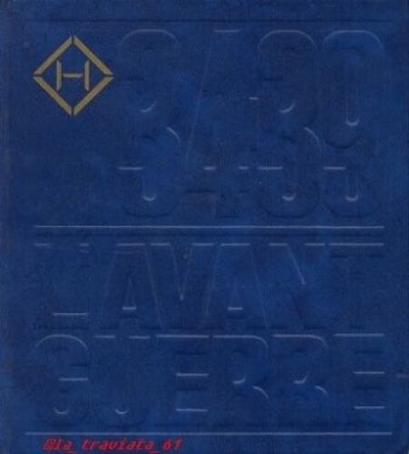 1934-1939 L'avant Guerre