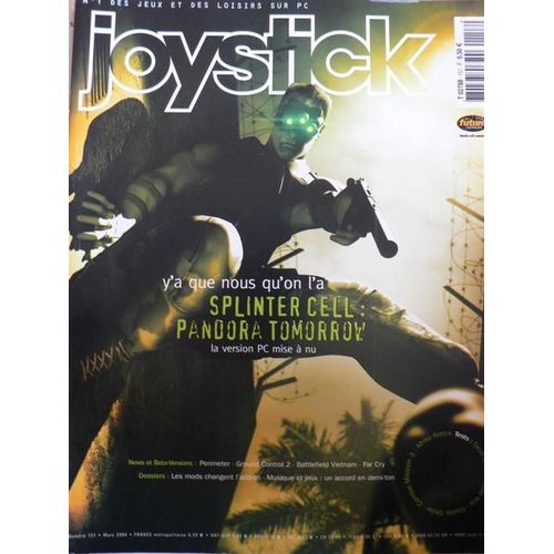 Joystick Magazine  N° 157 : Splinter Cell : Pandora Tomorrow