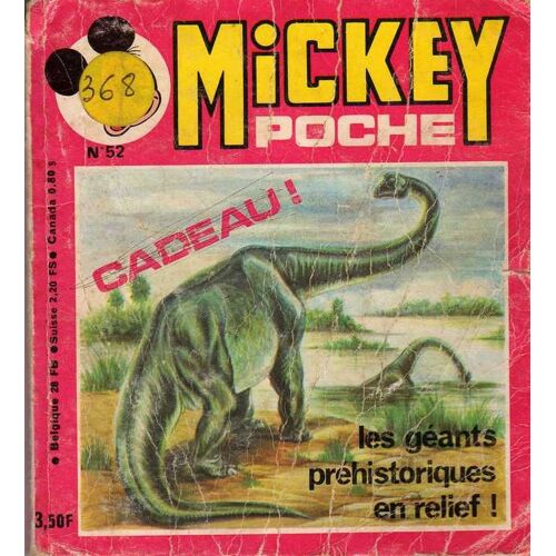 Mickey Poche N° 52 : Les Geants Prehistorique