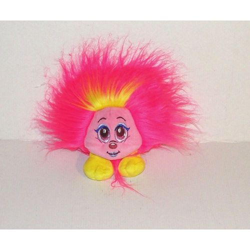 Shnooks Petite Peluche A Coiffer Rose Jaune Doudou Shnooks Boule Zuru 11 Cm