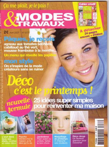 Modes & Travaux  N° 1277 : Déco C'est Le Printemps !