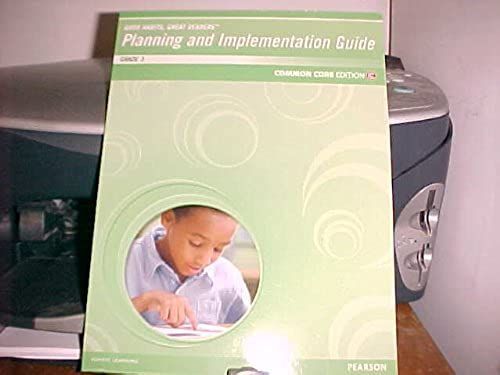 Good Habits, Great Readers Planning And Implementation Guide Grade 3 Common Core Edition